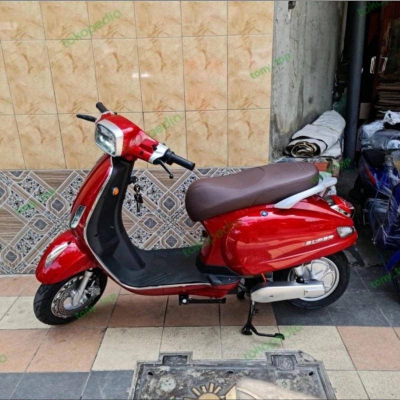 Sepeda Motor Listrik Vespa Uwinfly U Winfly T3 T 3 Baterai Aki 60 V AH
