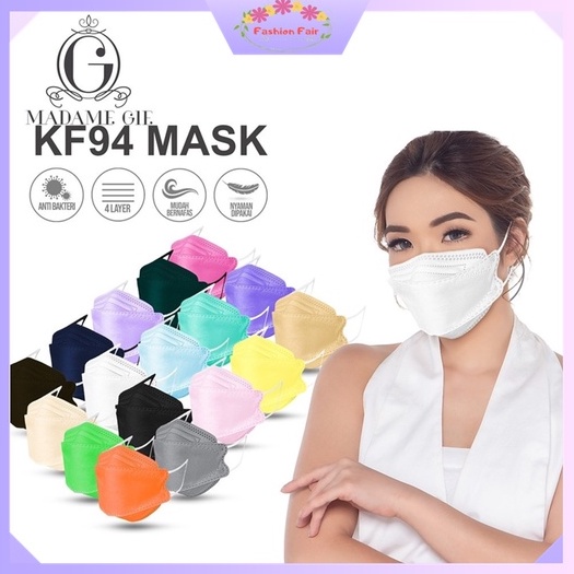 Fashion Fair - Protect You Masker Madame Gie KF94 Mask - Masker 1 Pcs