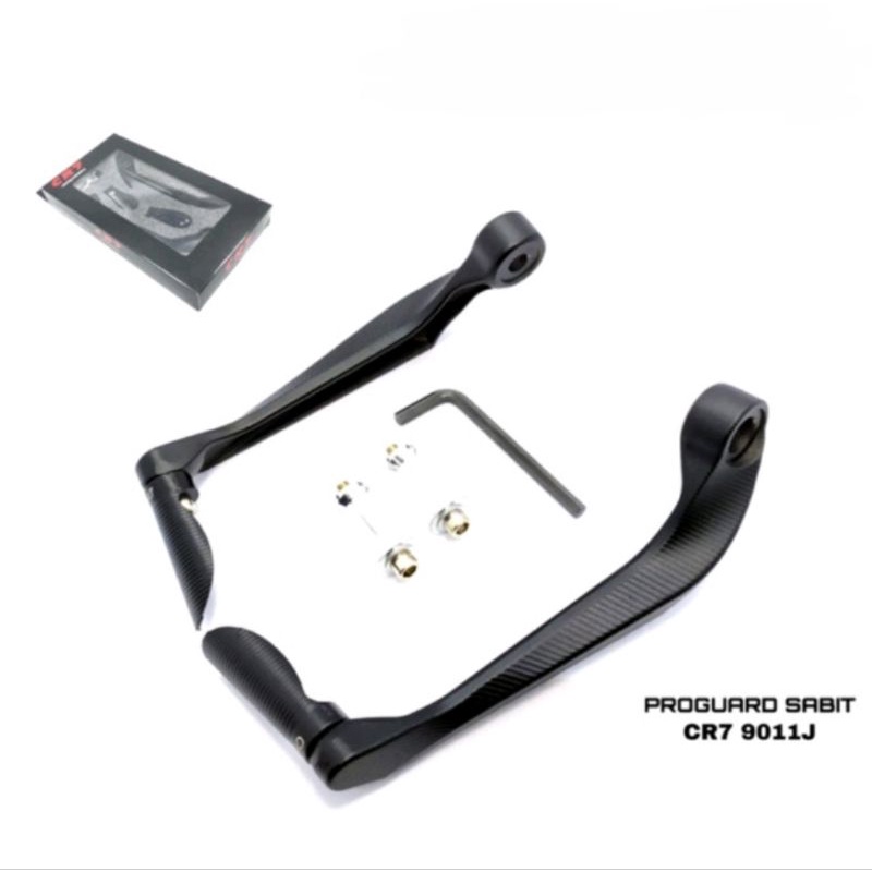 HANDGUARD PELINDUNG TANGAN PROGAT SABIT PROGUARD KARBON FULL CNC UNTUK SEMUA MOTOR