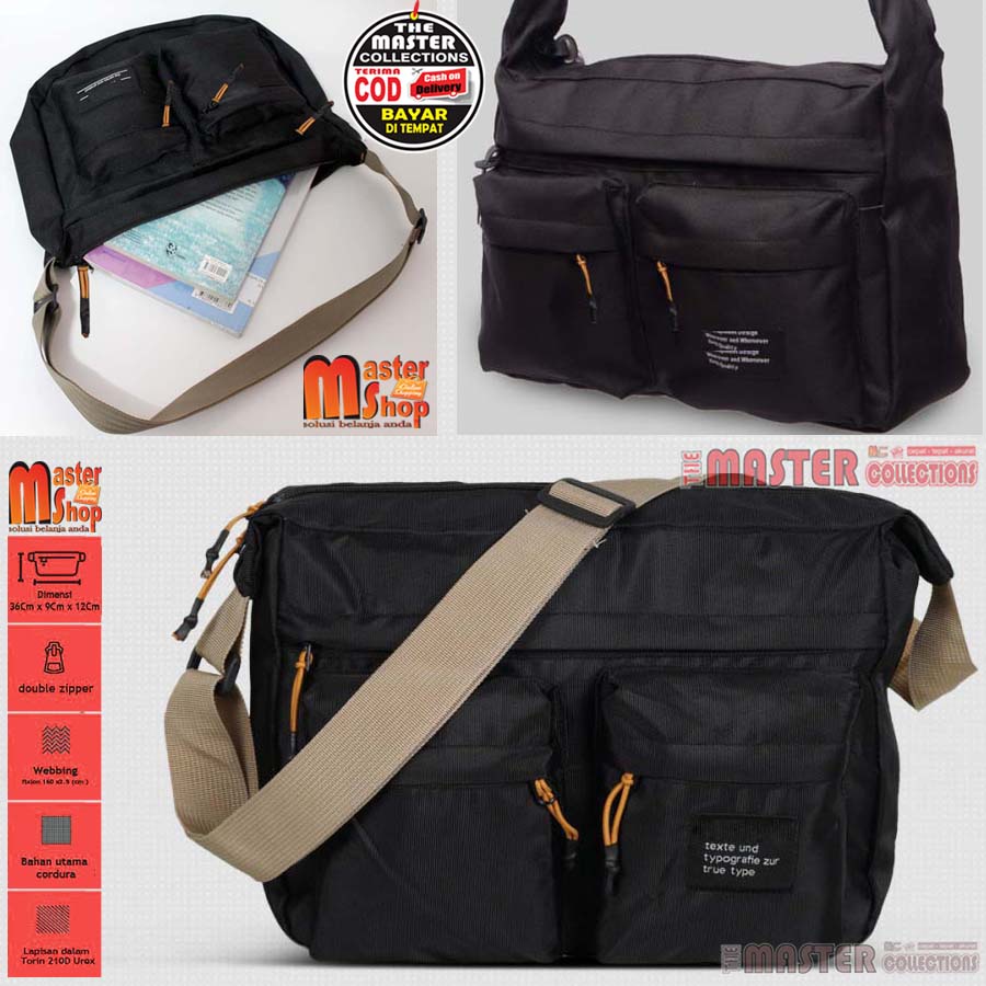 Tas Selempang Distro Kekinian Sling Bag Distro Tas Selempang Pria - Slingbag Perahu Unisex Bayar di tempat