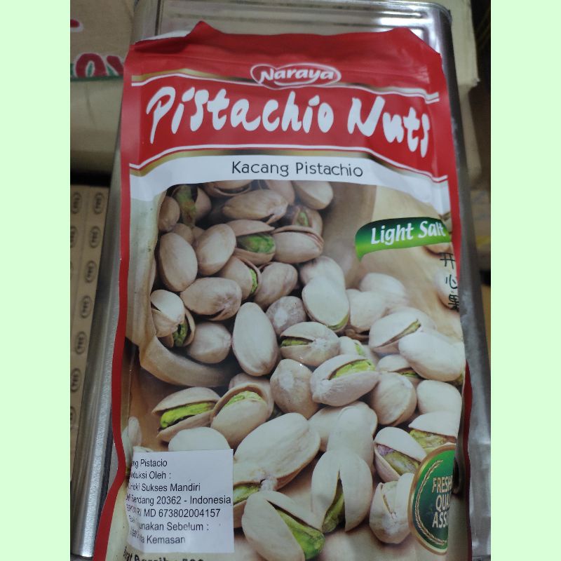 

Naraya Kacang Pistachio - 500 gr