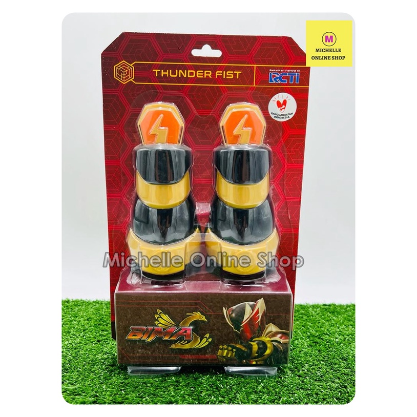 Mainan robot Bima Thunder First / Mainan Sarung Tangan Bima New