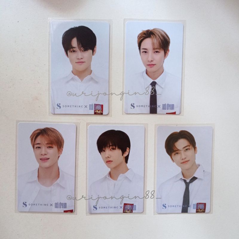 PC Somethinc x NCT Dream set Jeno Jaemin Chenle Renjun Jisung