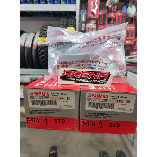 YGP 54P-WE160-00 Piston Kit Mio J - Piston Kit Mio J,Soul GT,Mio GT Standard ORIGINAL