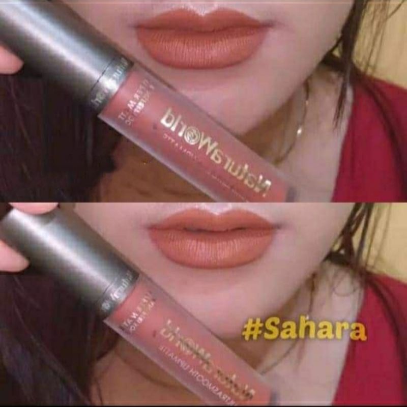 LIPMATTE TERLARIS - LIMITTED Shade SAHARA NATURA WORLD