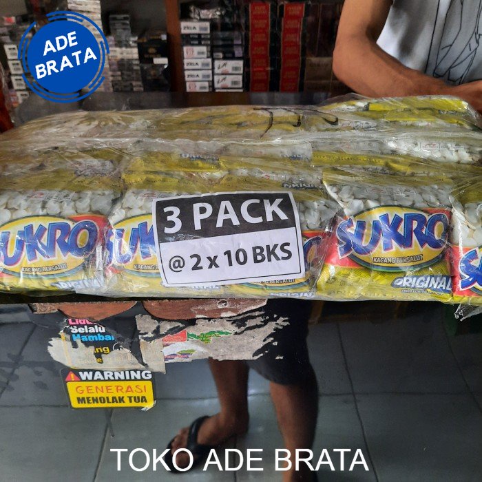 

sukro original dijual per bal isi 60pcs
