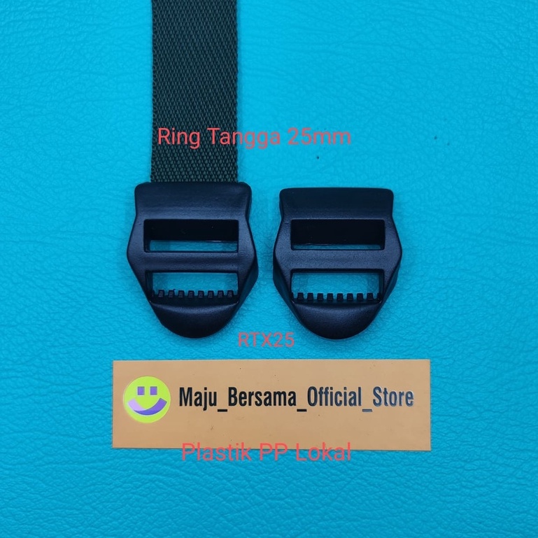 Buckle Plastik PP Lokal - Ring Tangga 25mm - SW1