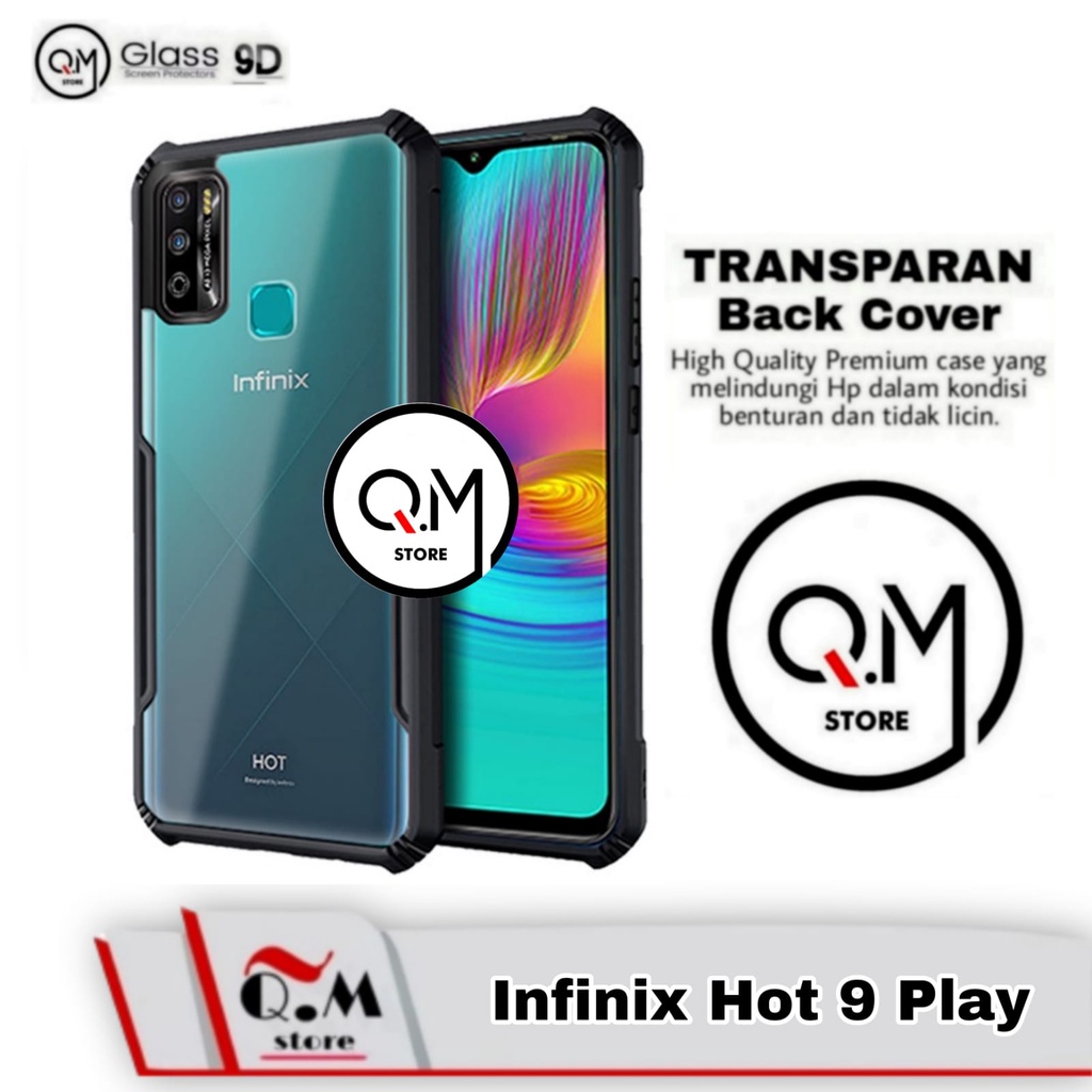 Case Infinix Hot 9 Play Airbag Shockproof Transparent