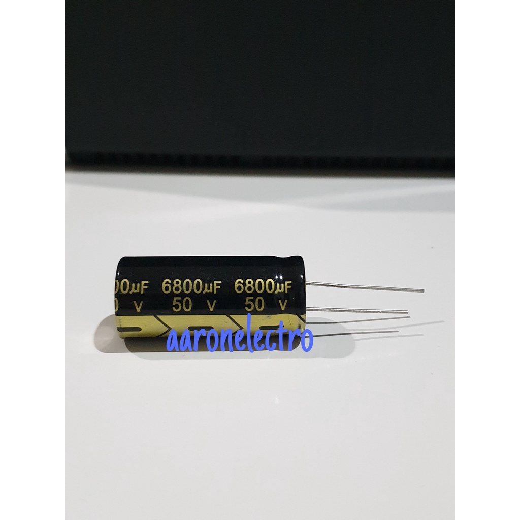 Elco 6800UF 50V ELKO 6800 UF 50 V MAX