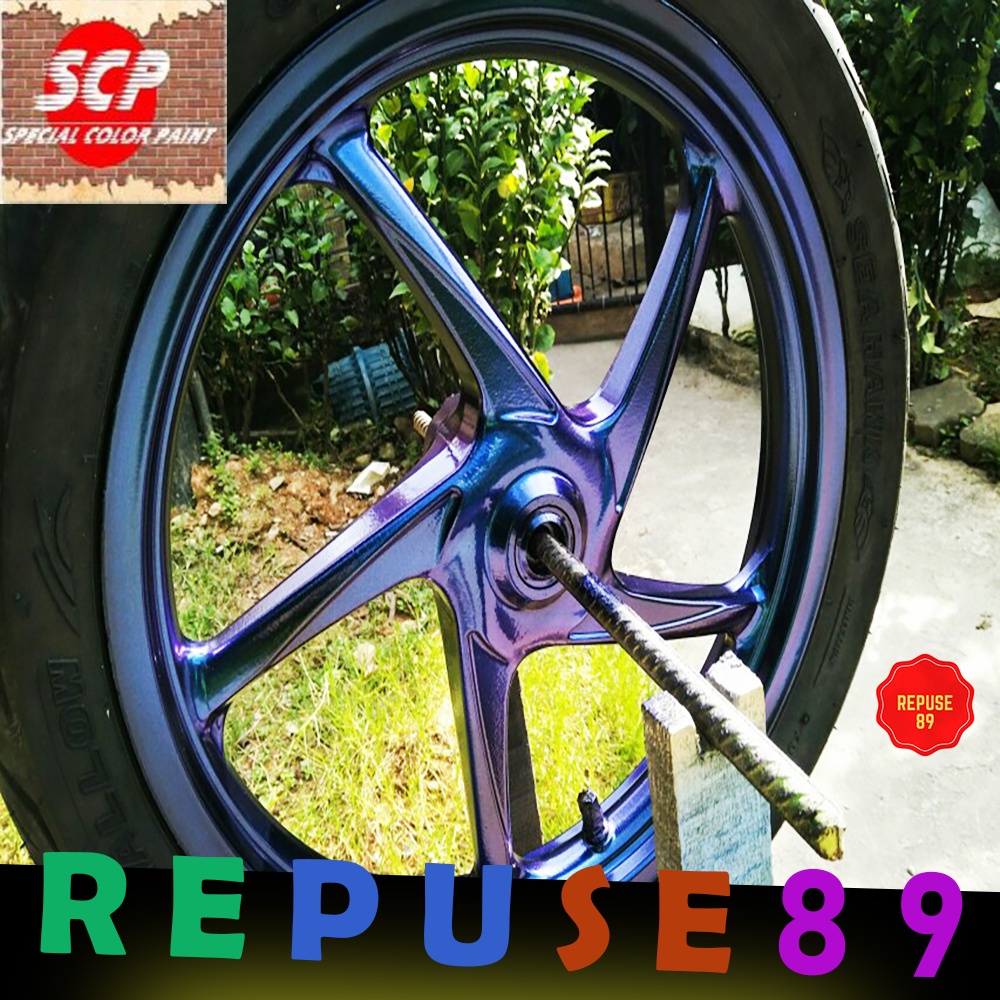 CAT BUNGLON 3 WARNA/CAT BODY MOTOR/MOBIL/VELG/HELM FULL FACE  HEMAT SPECIAL COLOR PAINT CHAMELEON PO