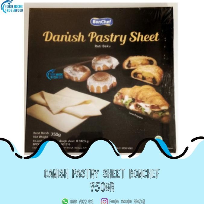 

BISA COD danish pastry sheet bonchef 750gr