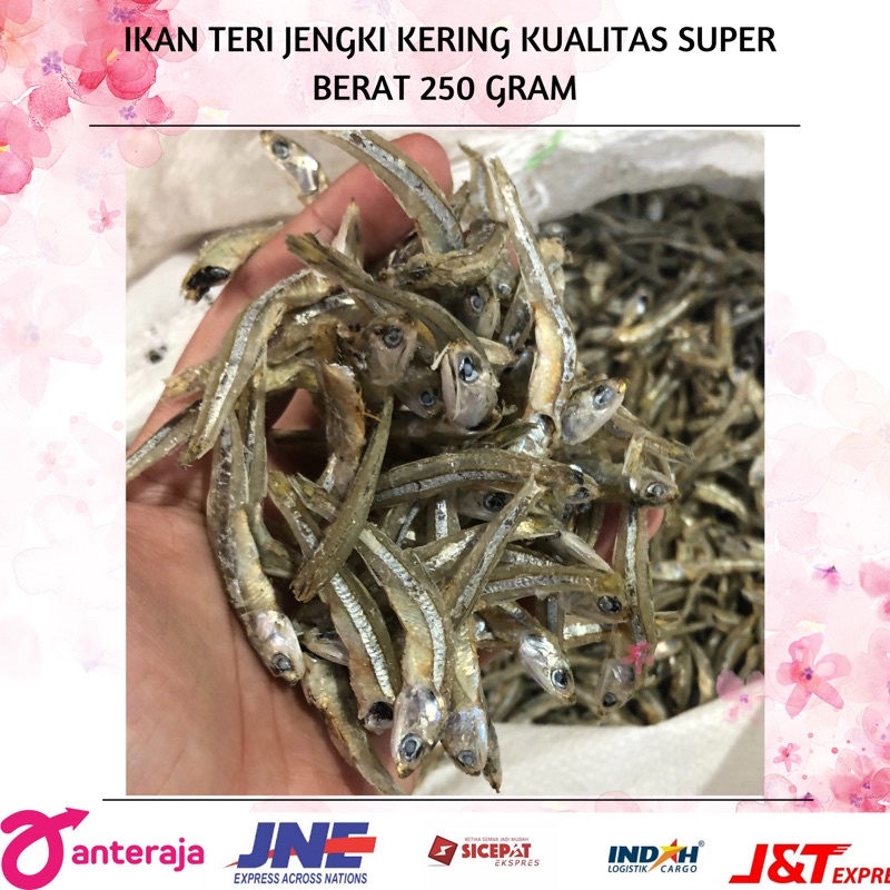 

IKAN TERI JENGKI KASAR OVEN KERING KUALITAS SUPER DARI TANJUNG PINANG BERAT 250 GRAM