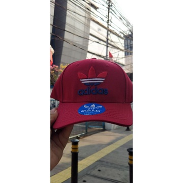 Topi baseball adidas0001 merah new