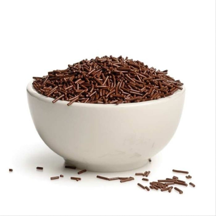 

GARUDA Meises Meses Mesis Dark Choco Rice 1 kg Repack Murah Enak
