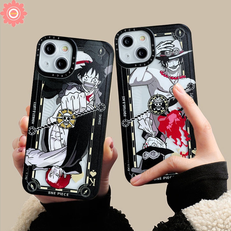 Soft Case Motif Luffy One Piece Untuk Oppo A95 A54 A7 A5S A96 A5 A15 A16 A57 2022 A16K A15S A35 A11 A9 2020 Reno 5 5F 7Z 7 4F 6 A55 A12 A74 A9 Case Cover Handphone