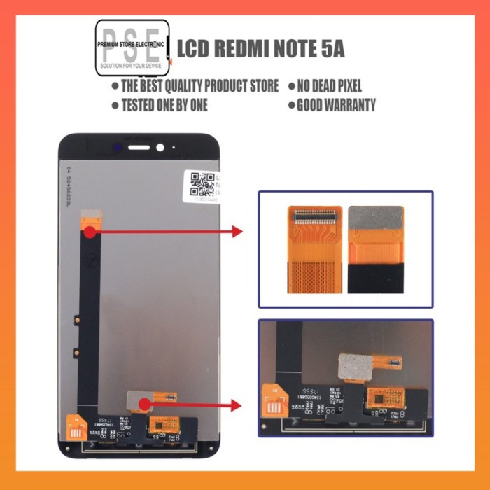 LCD Xiaomi Redmi Note 5a ORIGINAL Fullset Touchscreen Garansi