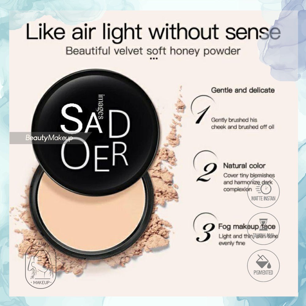 ❤Beauty❤ Bedak Padat Images SADOER Pro Powder Oil Control