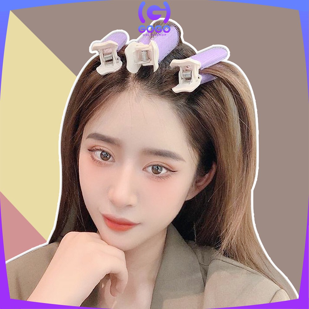 GOGO-C488 Jepit Roll Rambut 2IN1 Poni Bervolume Gaya Korea / Jepitan Sisir Gulungan Heatless / Hair Stylish Fashion Korea