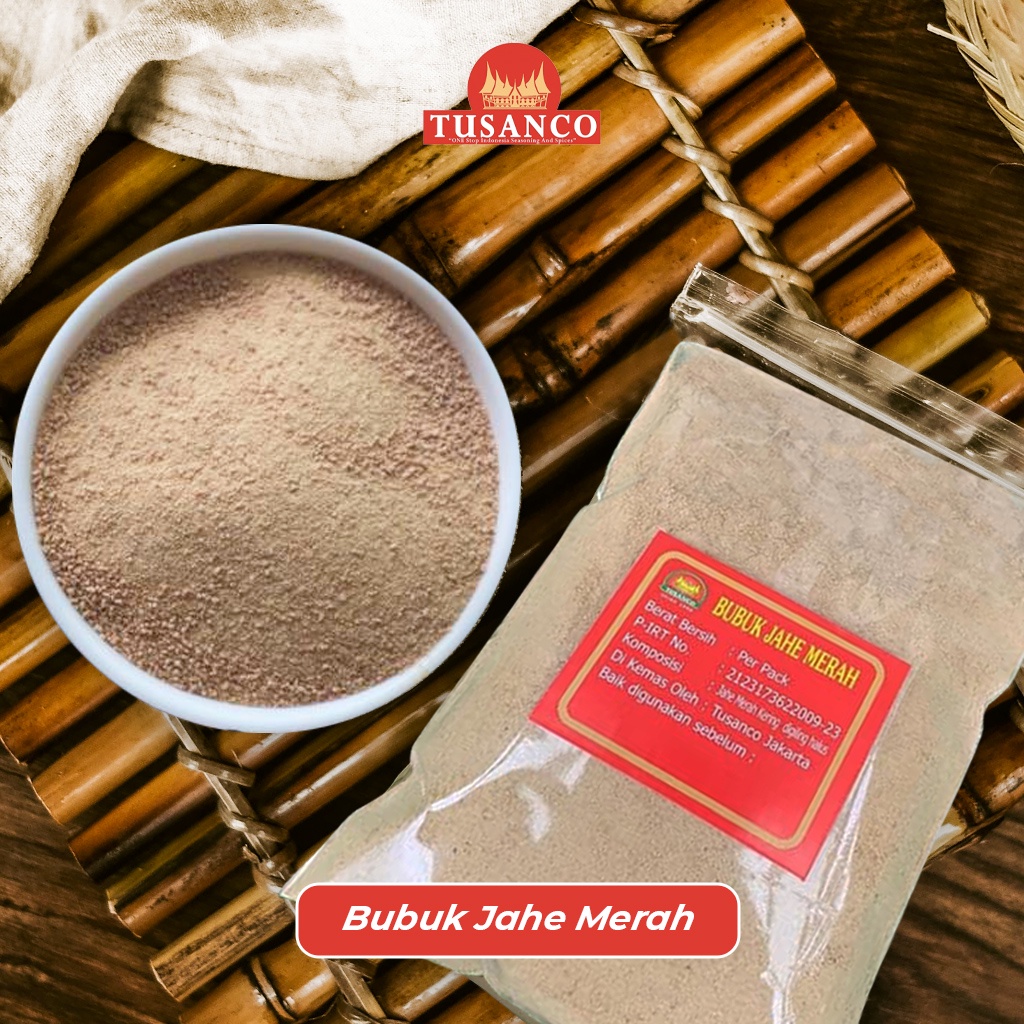 

Bubuk Jahe Merah 500 gram Tusanco