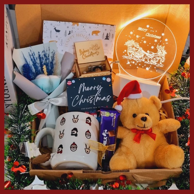 hampers natal / kado natal / kotak musik natal