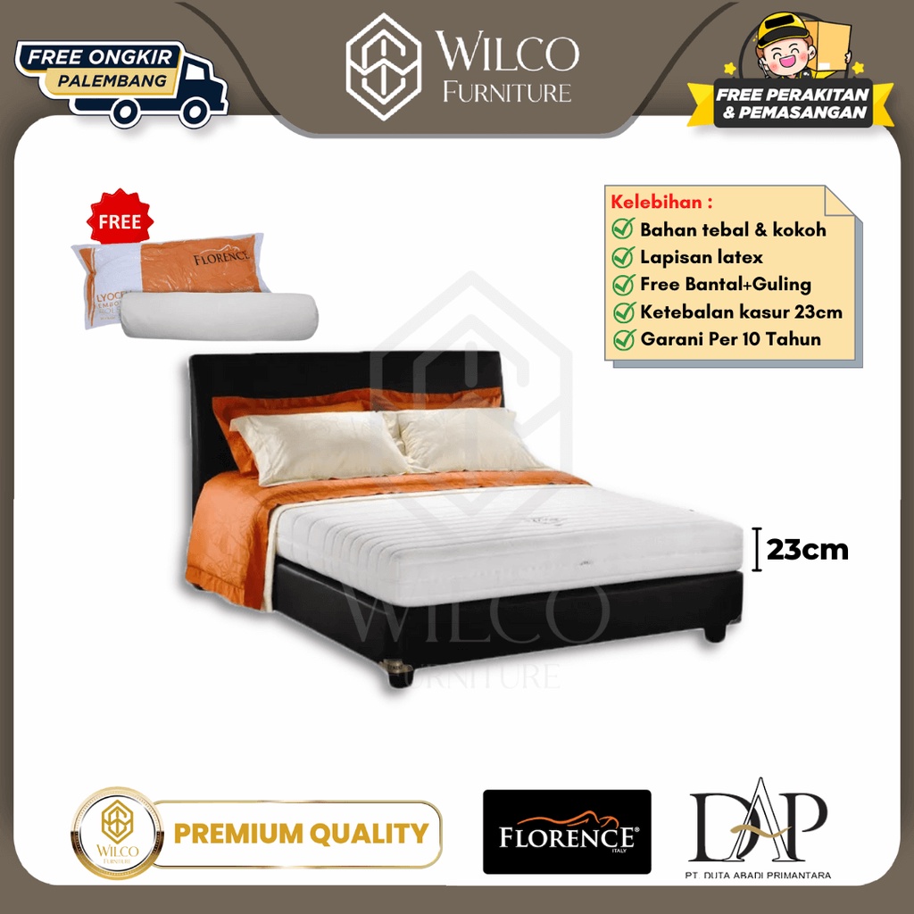 Kasur Springbed Florence Milan/ Matras Florence Milan/ Kasur Florence - 100 x 200