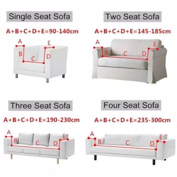 SARUNG SOFA BED ELASTIS 1 2 3 4 SEATER COVER SOFA BED ELASTIS SEATER