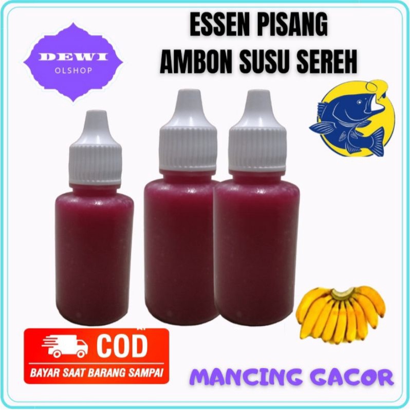 ESSEN OPLOSAN PISANG AMBON SUSU SEREH