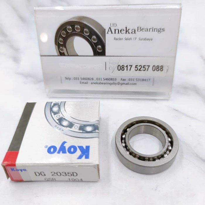 BEARING STIR DG 2035 D KOYO L300 BENSIN DELUXE L032 DG2035D 20X35X8 murah
