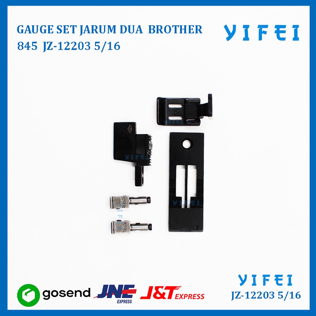 GAUGE SET JARUM DUA BROTHER 845 YIFEI-12203 5/16