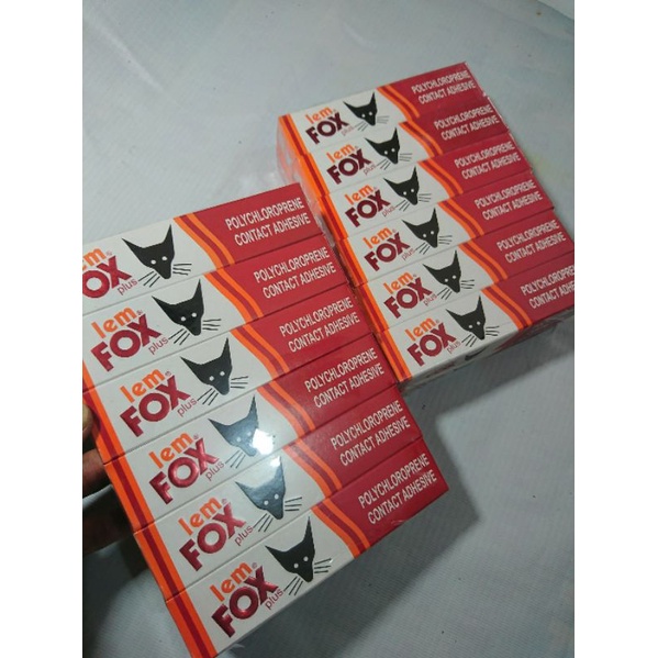 

lem fox plus 20 gram lem sepatu lem serbaguna