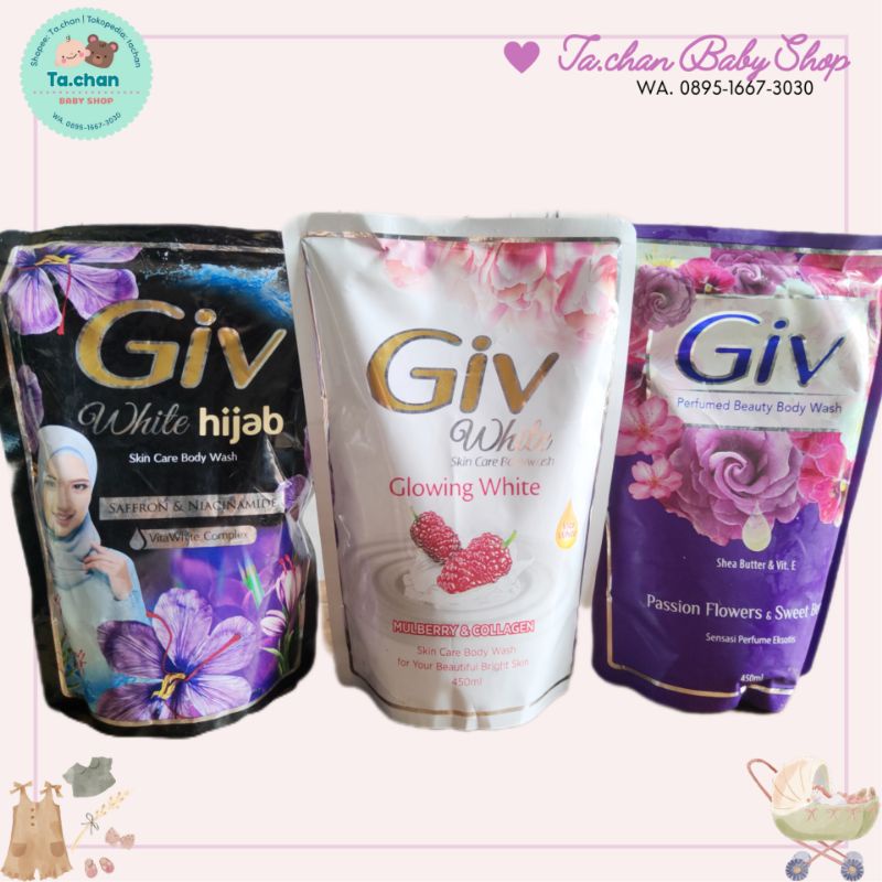 GIV sabun cair 450ml sabun cair murah