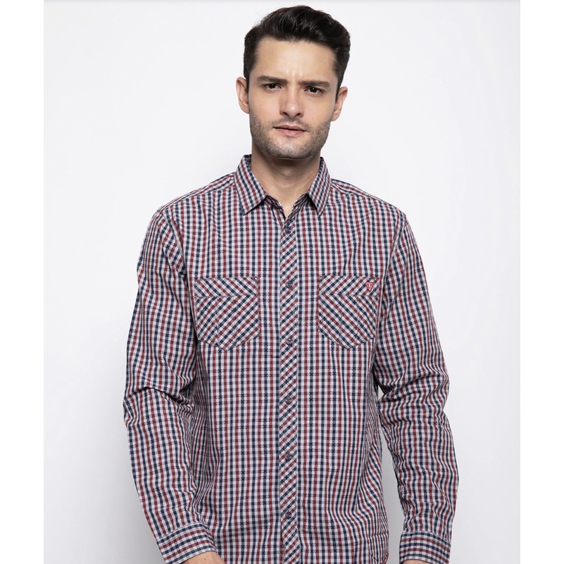 WATCHOUT SHIRT // WATCHOUT MAN // KEMEJA WATCHOUT SIZE M