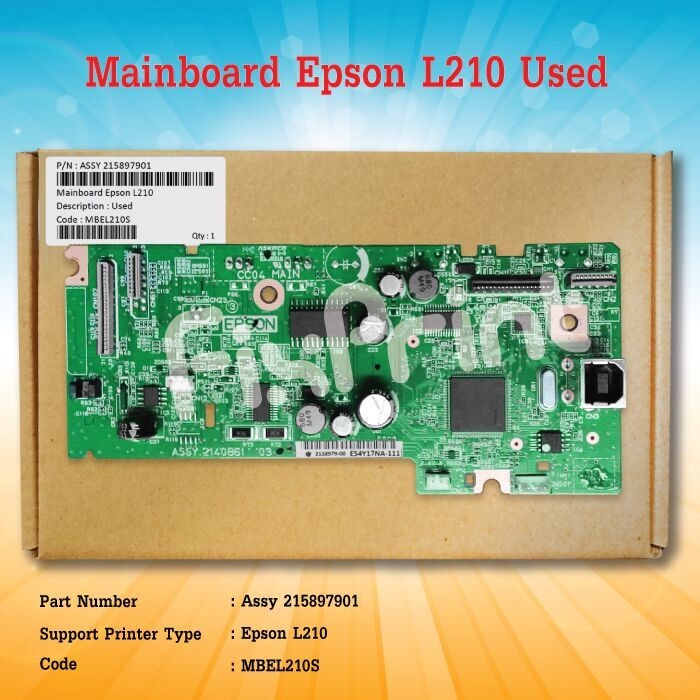 Main Board Printer Epson L210, Mainboard L210, Motherboard L210 Bekas