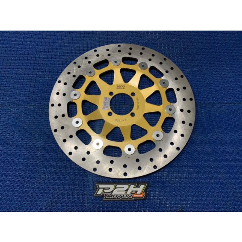 disc brake / piringan cakram TACOBELL 300mm satria 2tak hiu / lumba