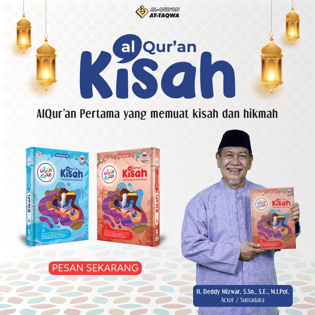 AL QURAN KISAH [Al-Qur'an dilengkapi Augmented Reality] dan AlQuran Attaqwa Custom Kid Alquran Hafal