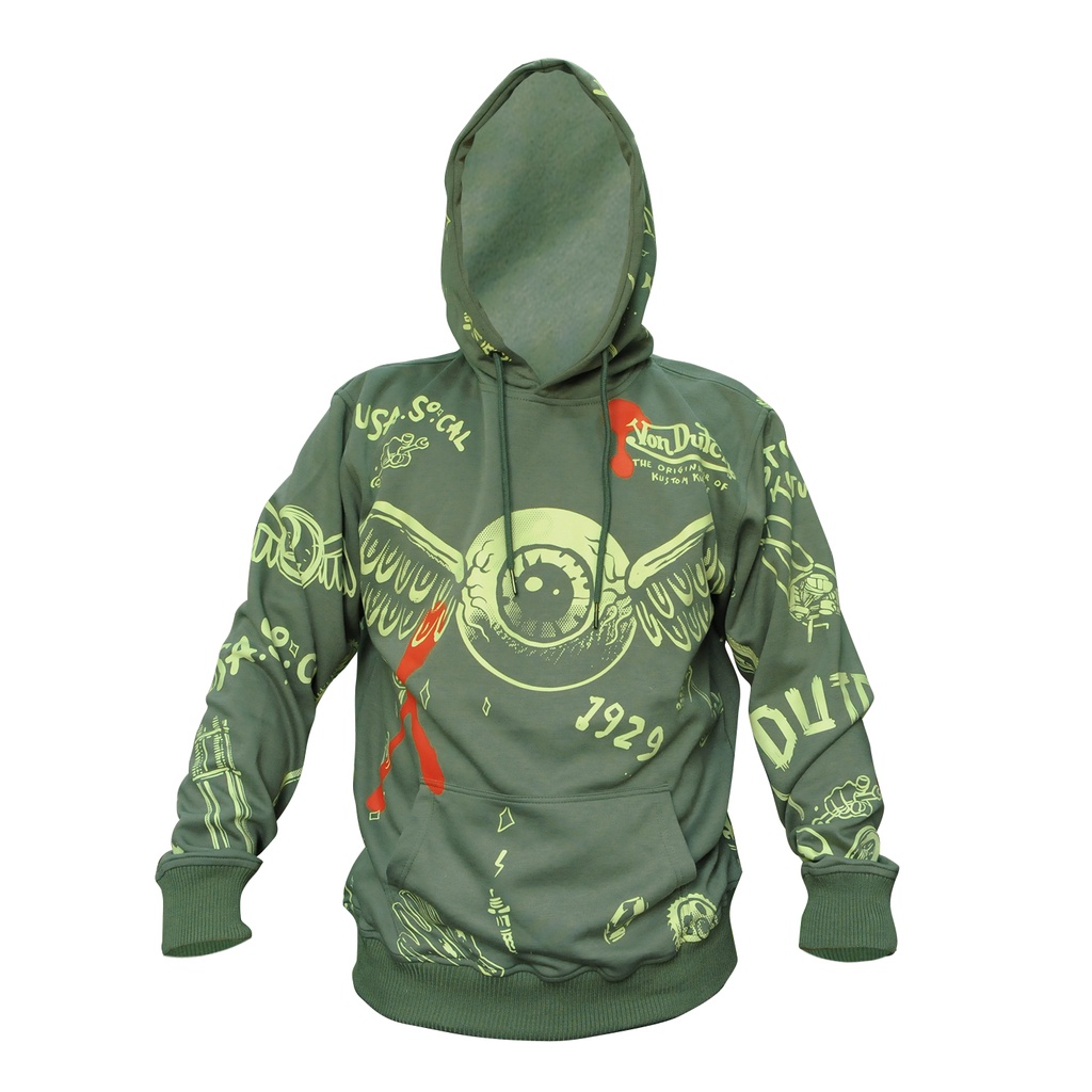 Von Dutch Hoodie 0610 Green