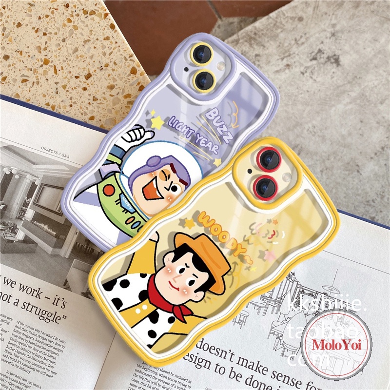 Soft Case TPU Motif Toy Story Woody Buzz Light Year Untuk IPhone 11 12 13 11 Pro MAX 7 8 Plus XR 6 6s Plus 14 Pro MAX X XS MAX SE 2020