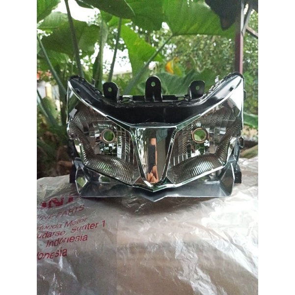 Reflektor headlamp bahan proji lampu depan vario 125 techno  tanpa mika old kzr Original