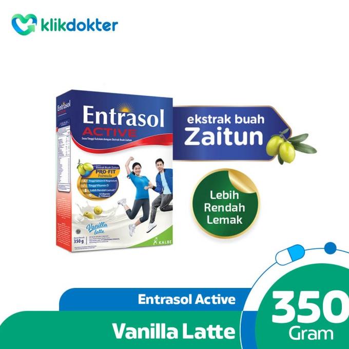 

[ COD ] Entrasol Active Vanilla Latte 350 G