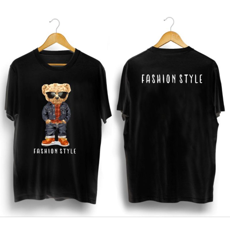 kaos pria/FASHION STYLE BEAR/kaos distro