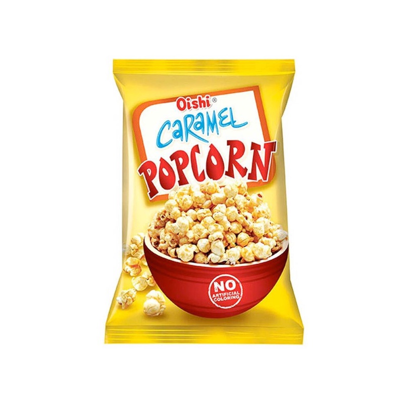 

POPCORN | OISHI POPCORN CARAMEL 100G | CAMILAN BRONDONG JAGUNG