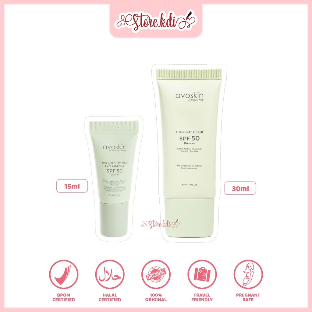 AVOSKIN The Great Shield Sunscreen SPF 50 PA++++
