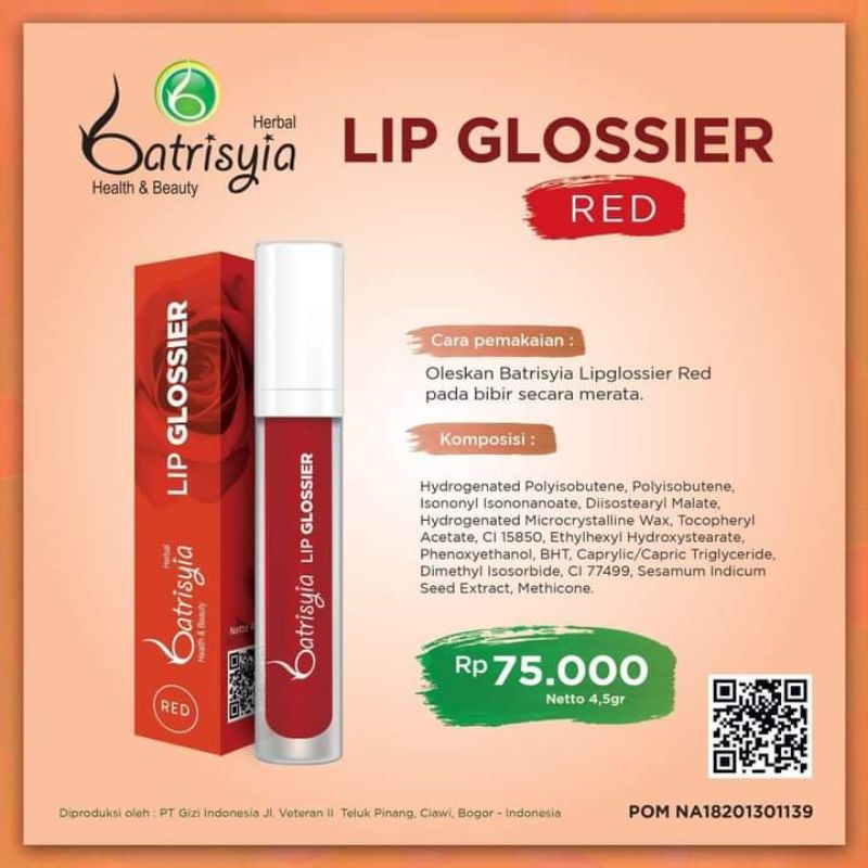 Lip Glossier Batrisyia