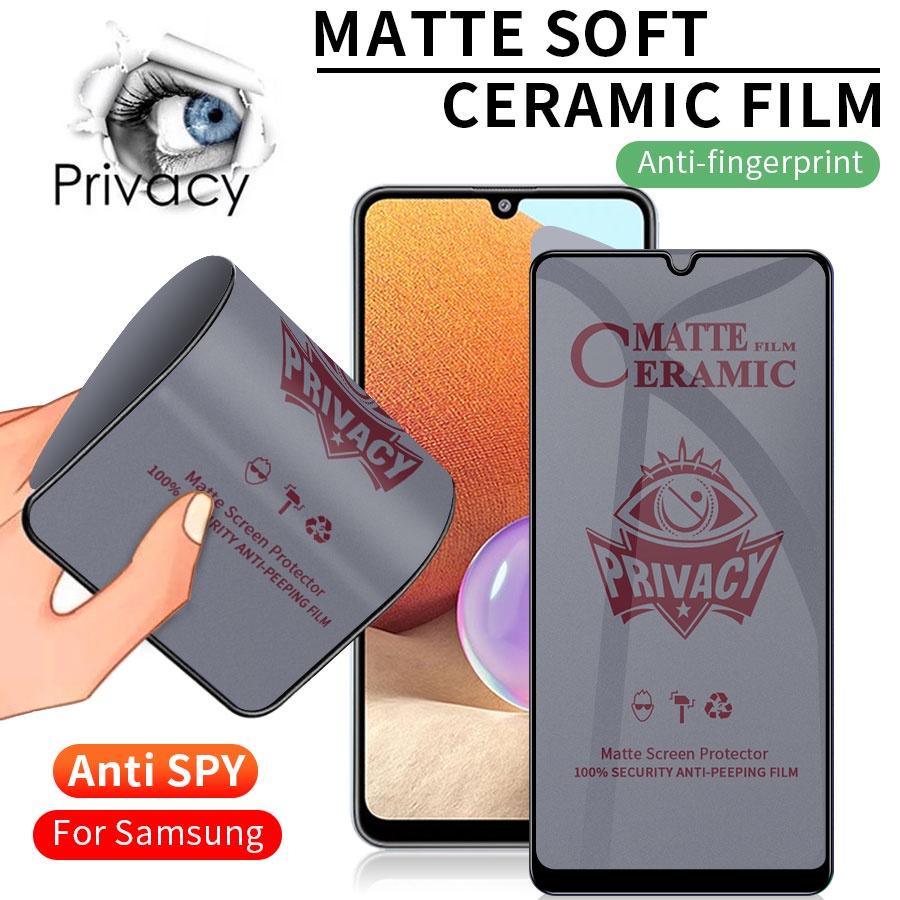 TEMPERED GLASS CRAMIC SPY FOR SAMSUNG A SERIES
