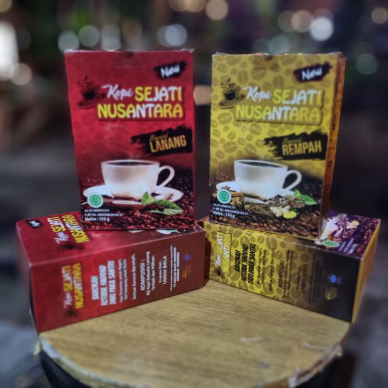 

KOPI LANANG / REMPAH SEJATI NUSANTARA ORIGINAL BSI 1 BOX ISI 15 SACHET