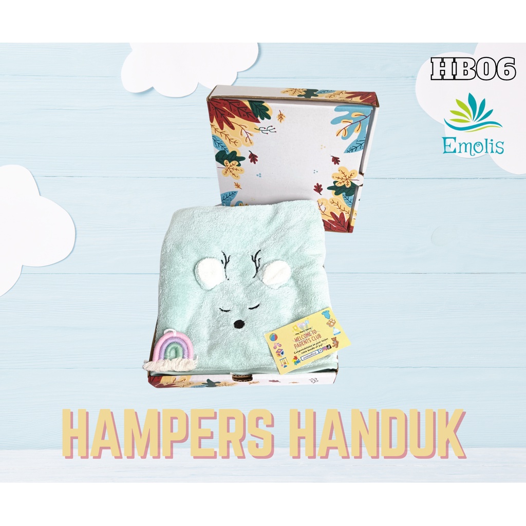 HB06 Hampers Bayi Newborn Baby Gift Emolis Kado Bayi Lahiran Unisex / Boy / Girl Perlengkapan Bayi Murah