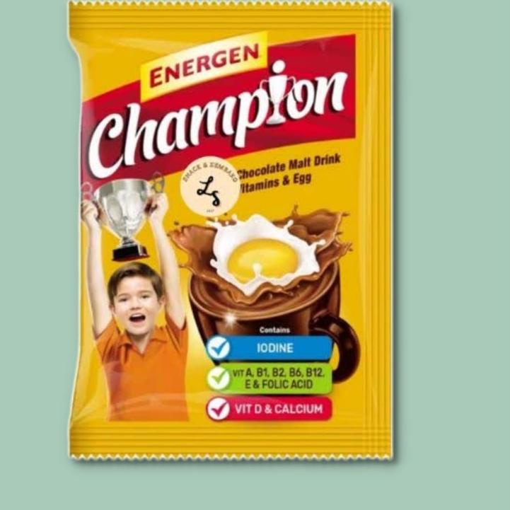 

Meroket--CHAMPION Energen Susu Coklat 10 pcs