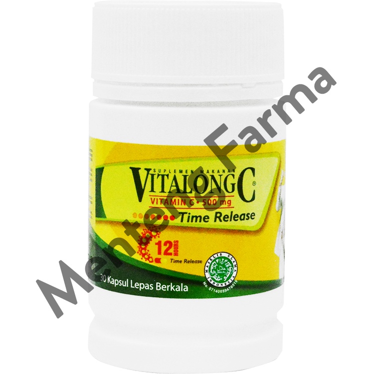 Vitalong C 30 Kapsul - Suplemen Vitamin C Daya Tahan Tubuh