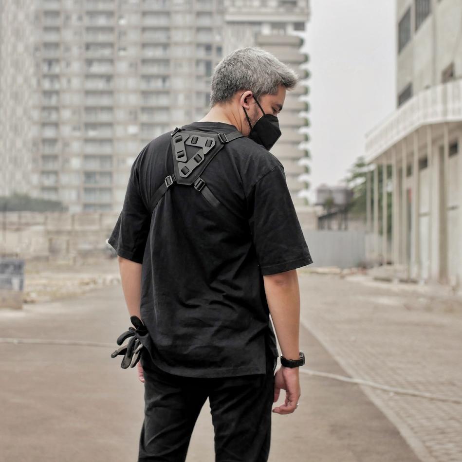 Terbaik Sidekick project ARMORED - holster - chest bag - tactical bag - rig bag - tactical - tech we