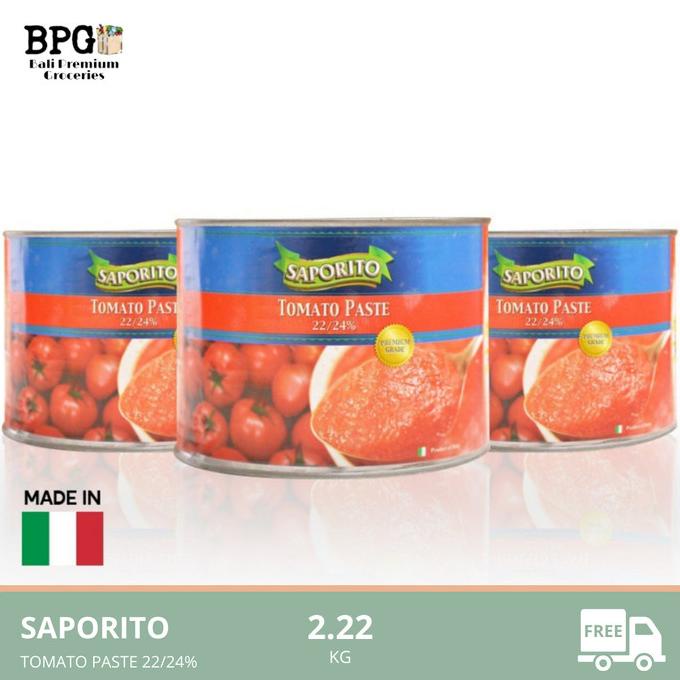 

(:(:(:(] Saporito Tomato Paste (22%-24%) 2.22 KG